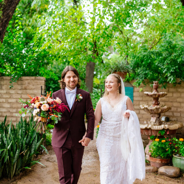Photograph of a wedding ceremony